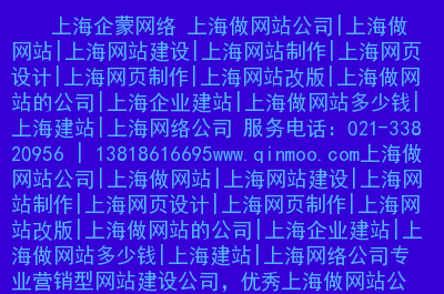 网站建设上海集团网站建设的技巧有哪些？回声网络小编看来网站易用性建设a-z(图2)